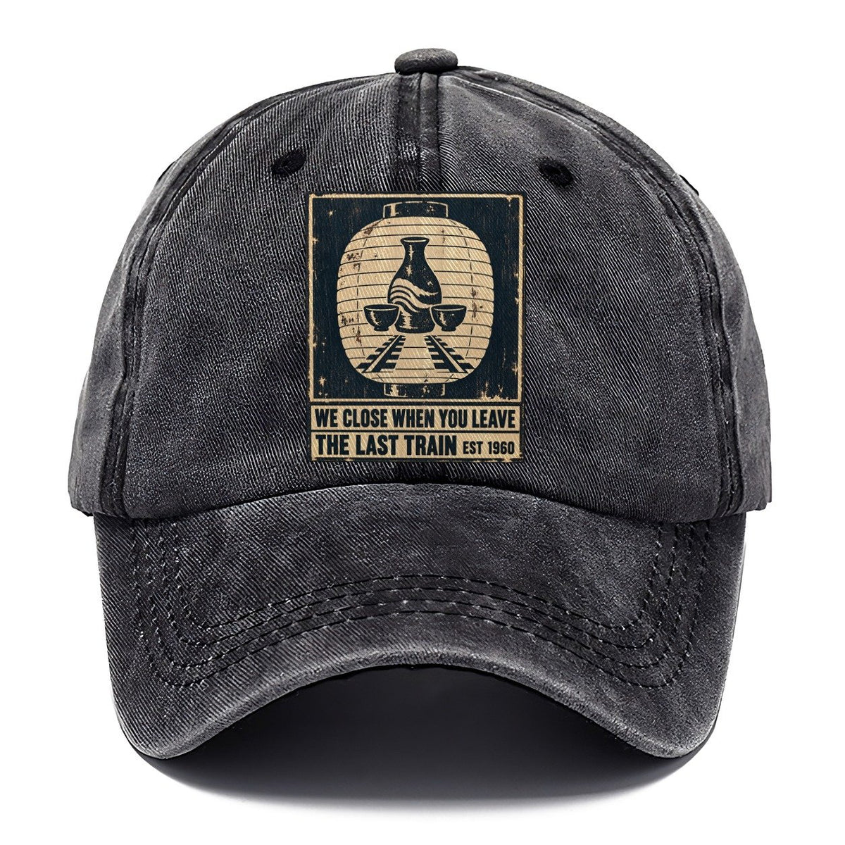 Last Train Bar Izakaya Rules Classic Cap – Graphite