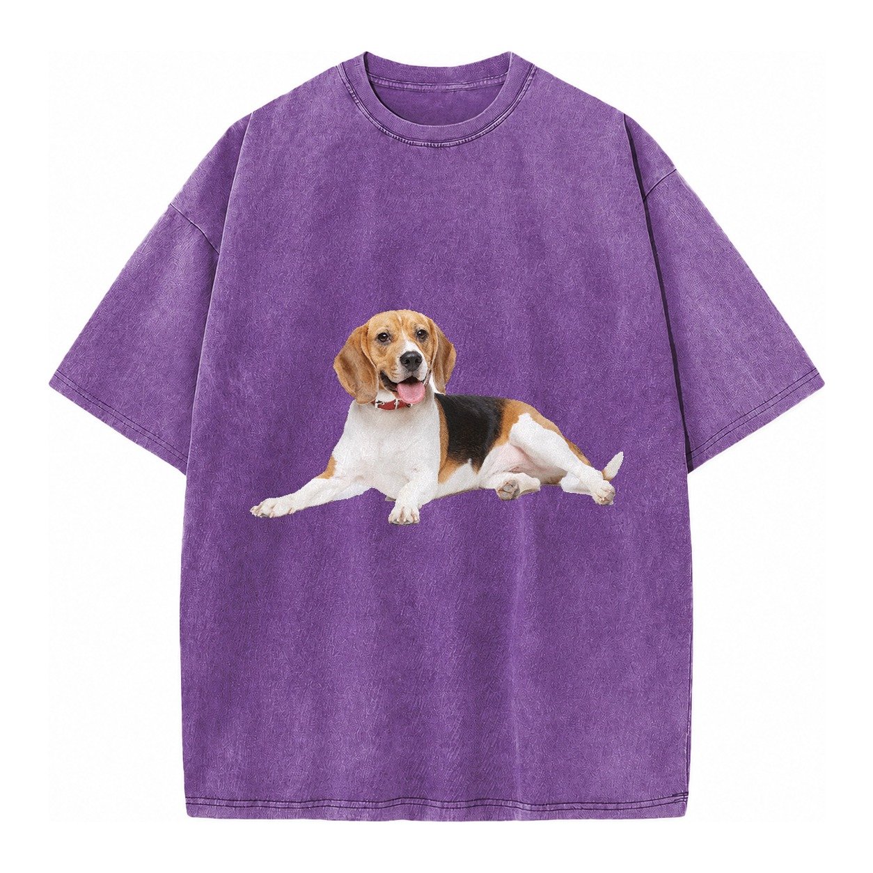 Beagle Vintage T-shirt – Purple