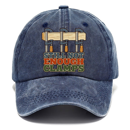 Still Not Enough Clamps Woodworking Classic Cap – Twilight Navy