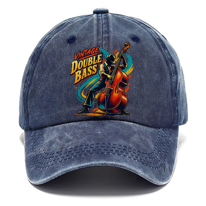 Vintage Double Bass Music Instruments Classic Cap – Twilight Navy
