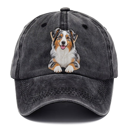 Blue Merle Mini Aussie Classic Cap – Graphite