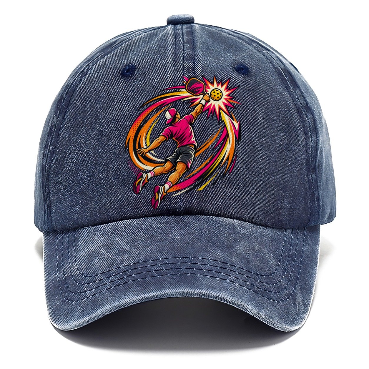 Overhead Smash Pickleball Life Classic Cap – Twilight Navy