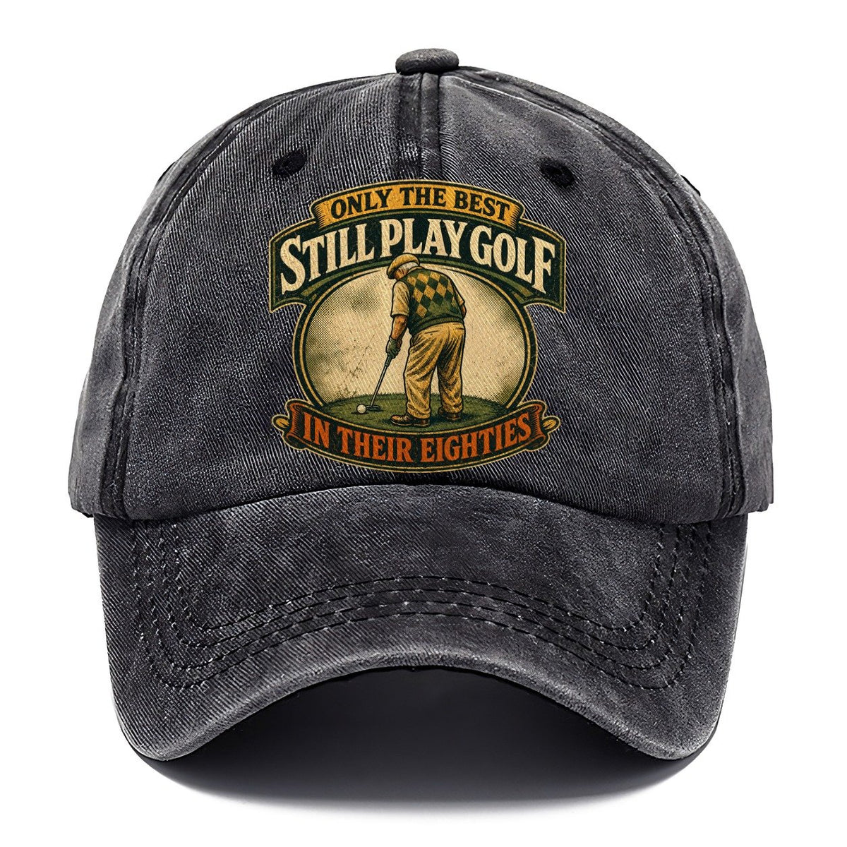 Still Play Golf in Their Eighties Classic Cap – Graphite