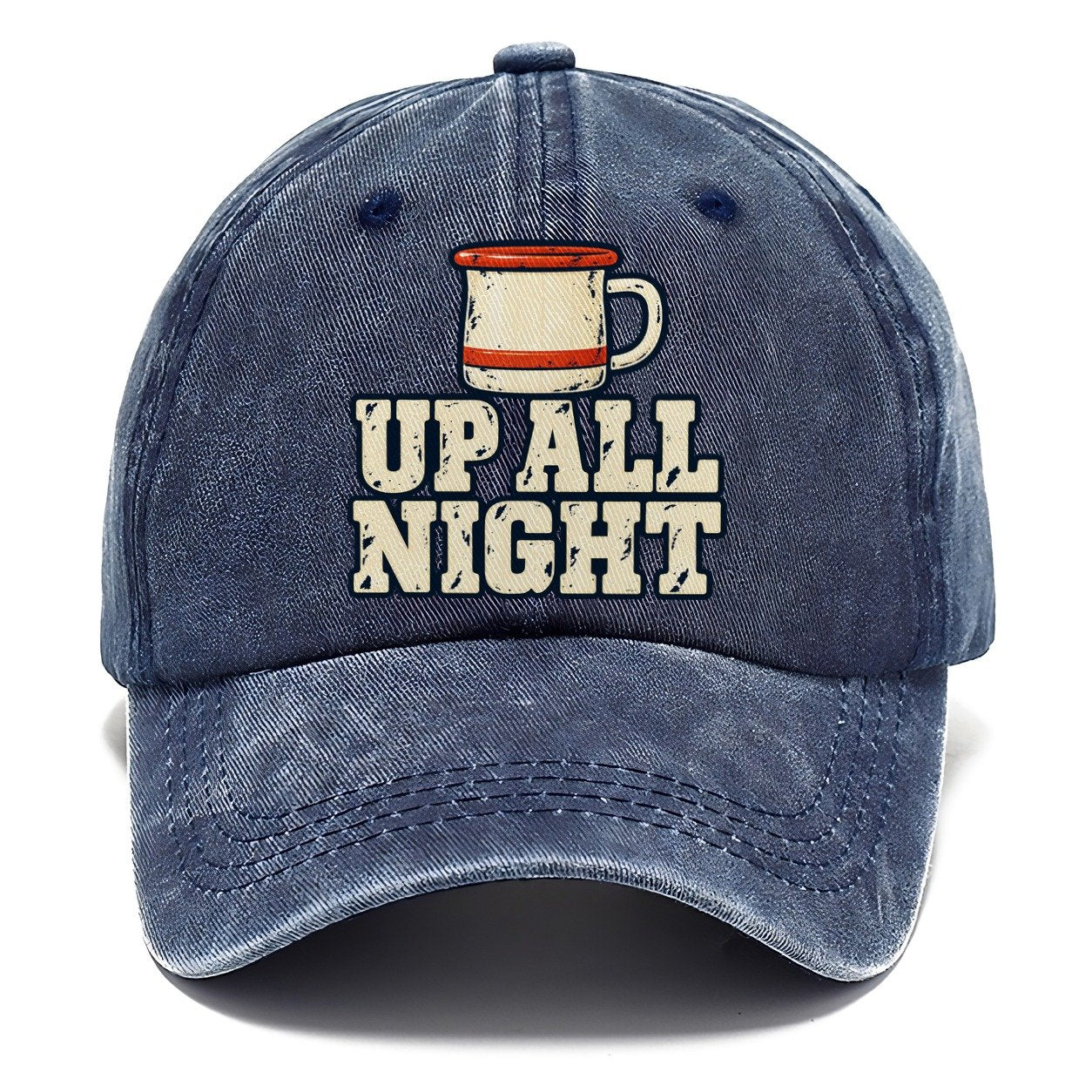 Up All Night Astronomy And Stargazing Classic Cap – Twilight Navy
