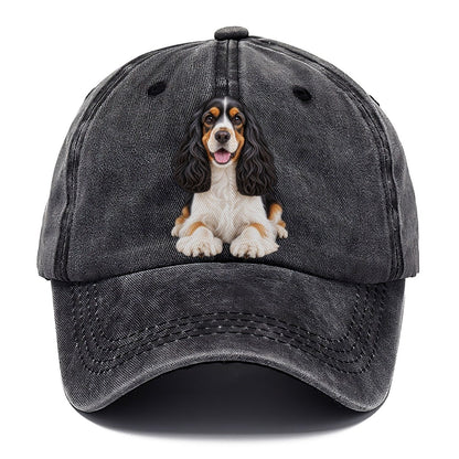 Tri Color Cocker Spaniel Classic Cap – Graphite