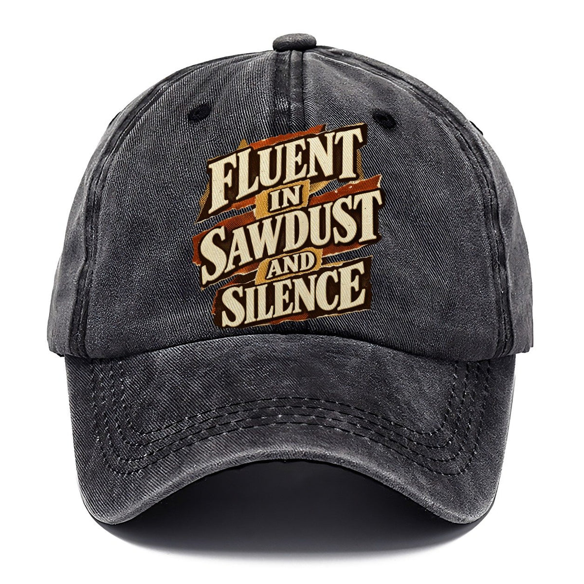 Fluent in Sawdust and Silence Kinetic Classic Cap – Graphite
