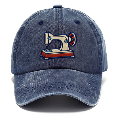 Sewing Machine Tiny Solo Marks Classic Cap – Twilight Navy
