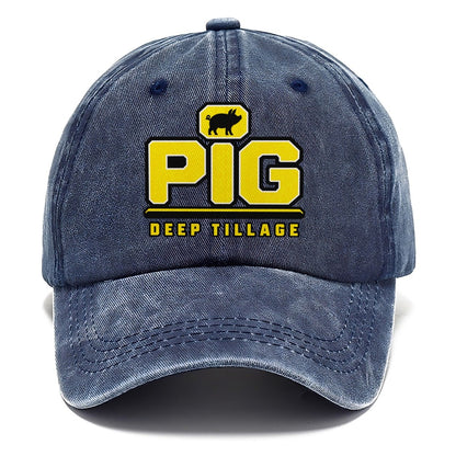 Pig Deep Tillage Heavy Duty Classic Cap – Twilight Navy