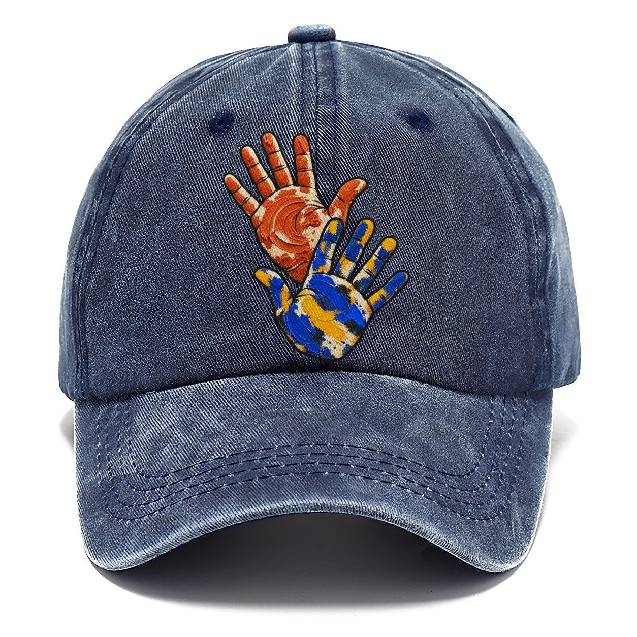 Clay And Color Hands Clay Color Makers Classic Cap – Twilight Navy