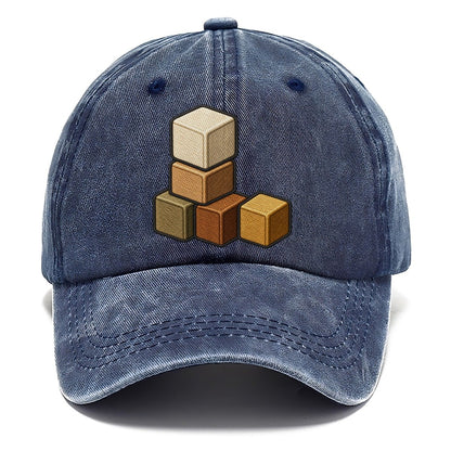 Stack Of Resource Cubes Board Games Classic Cap – Twilight Navy