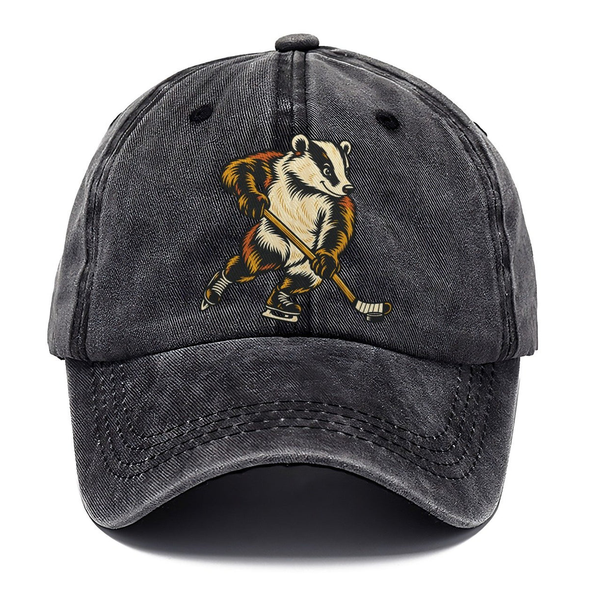 Badger Ice Skater Sundown Familiars Classic Cap – Graphite