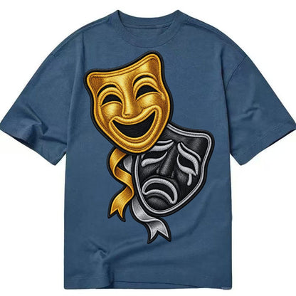 Broadway Masks Classic T-shirt – Twilight Navy