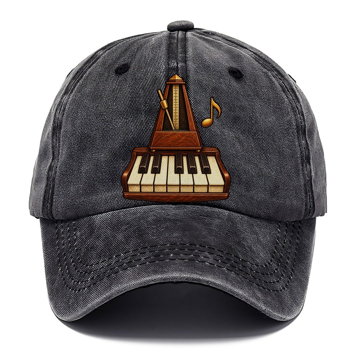 Piano And Metronome Everyday Originals Classic Cap – Graphite