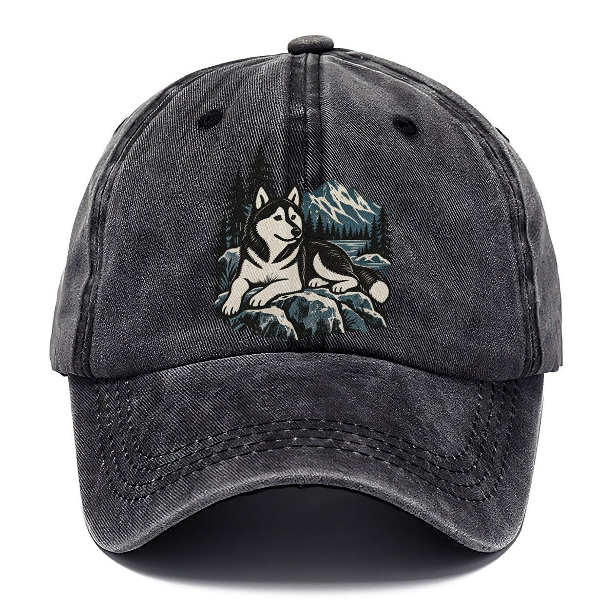 Husky Mountain Lake Classic Cap – Graphite