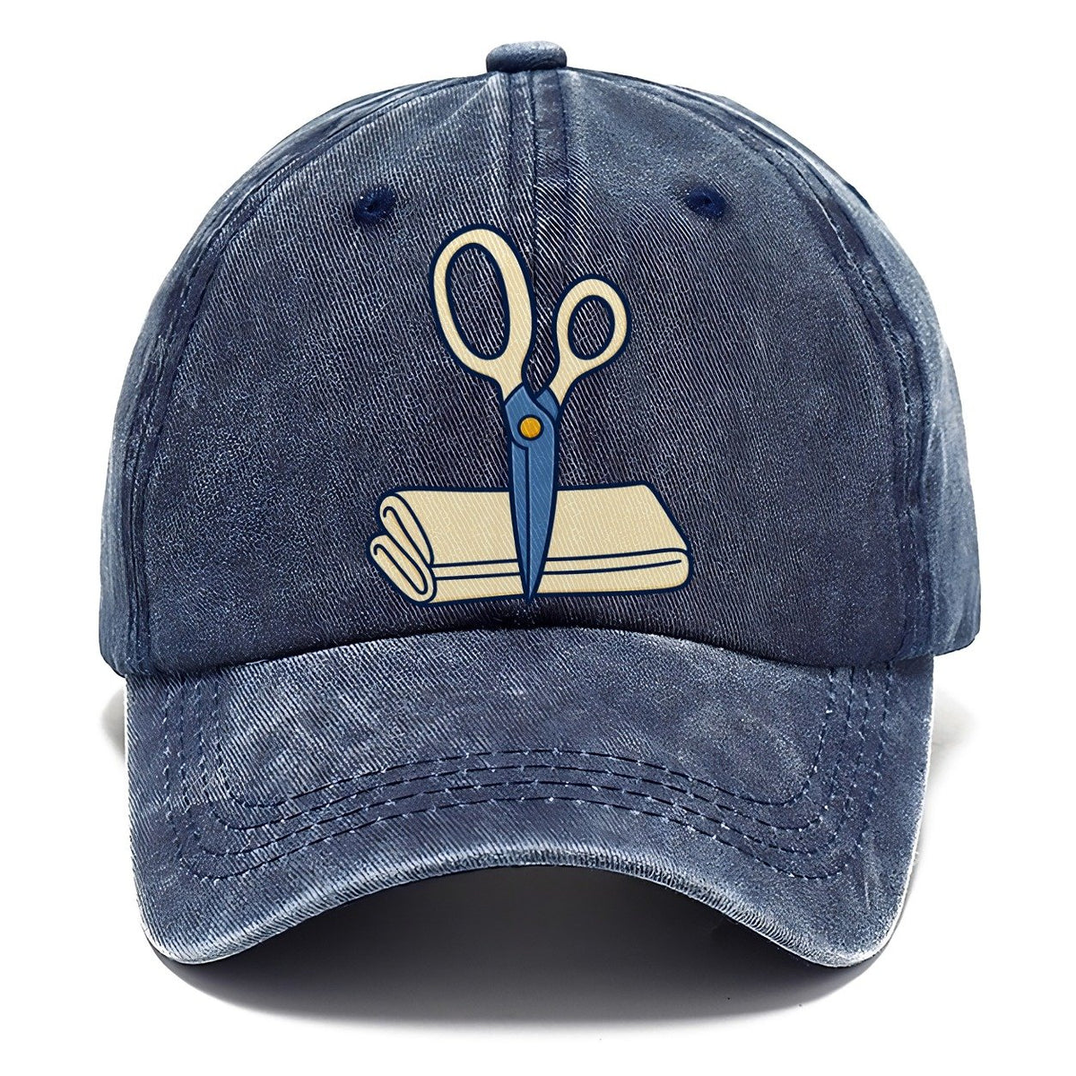 Fabric Shears Study Sewing And Quilting Classic Cap – Twilight Navy