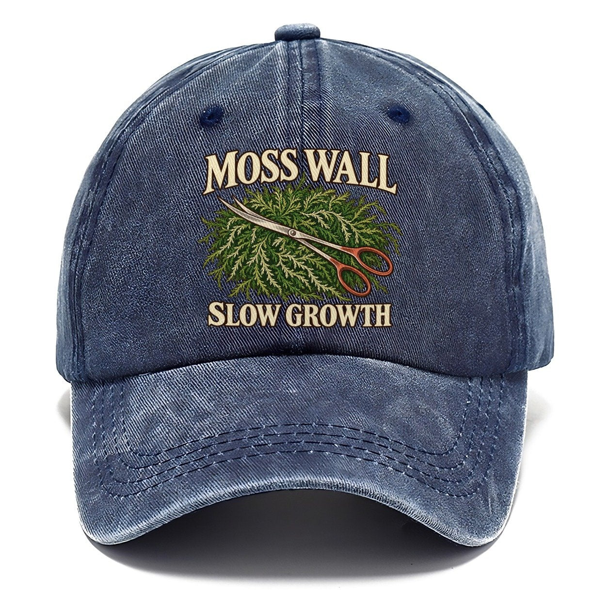 Moss Wall Slow Growth Aquarium Keeping Classic Cap – Twilight Navy