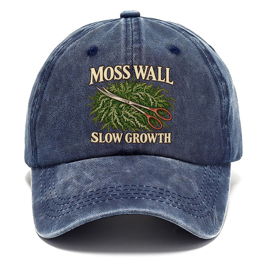 Moss Wall Slow Growth Aquarium Keeping Classic Cap – Twilight Navy