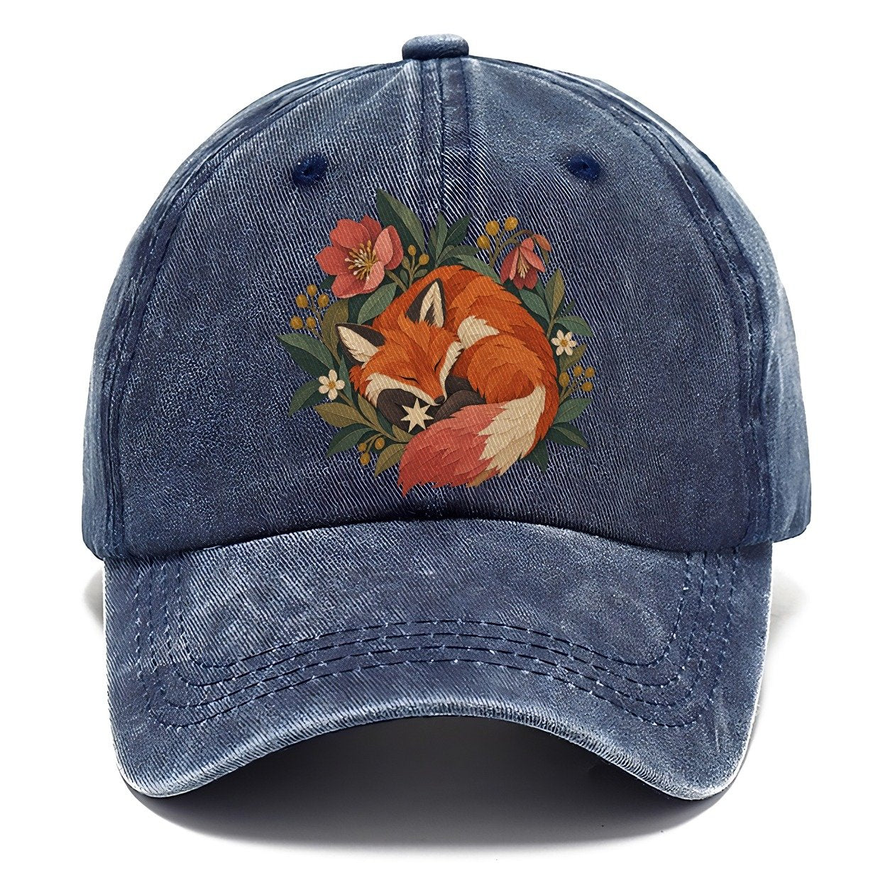 Sleeping Fox Star Nest Gentle Wild Classic Cap – Twilight Navy