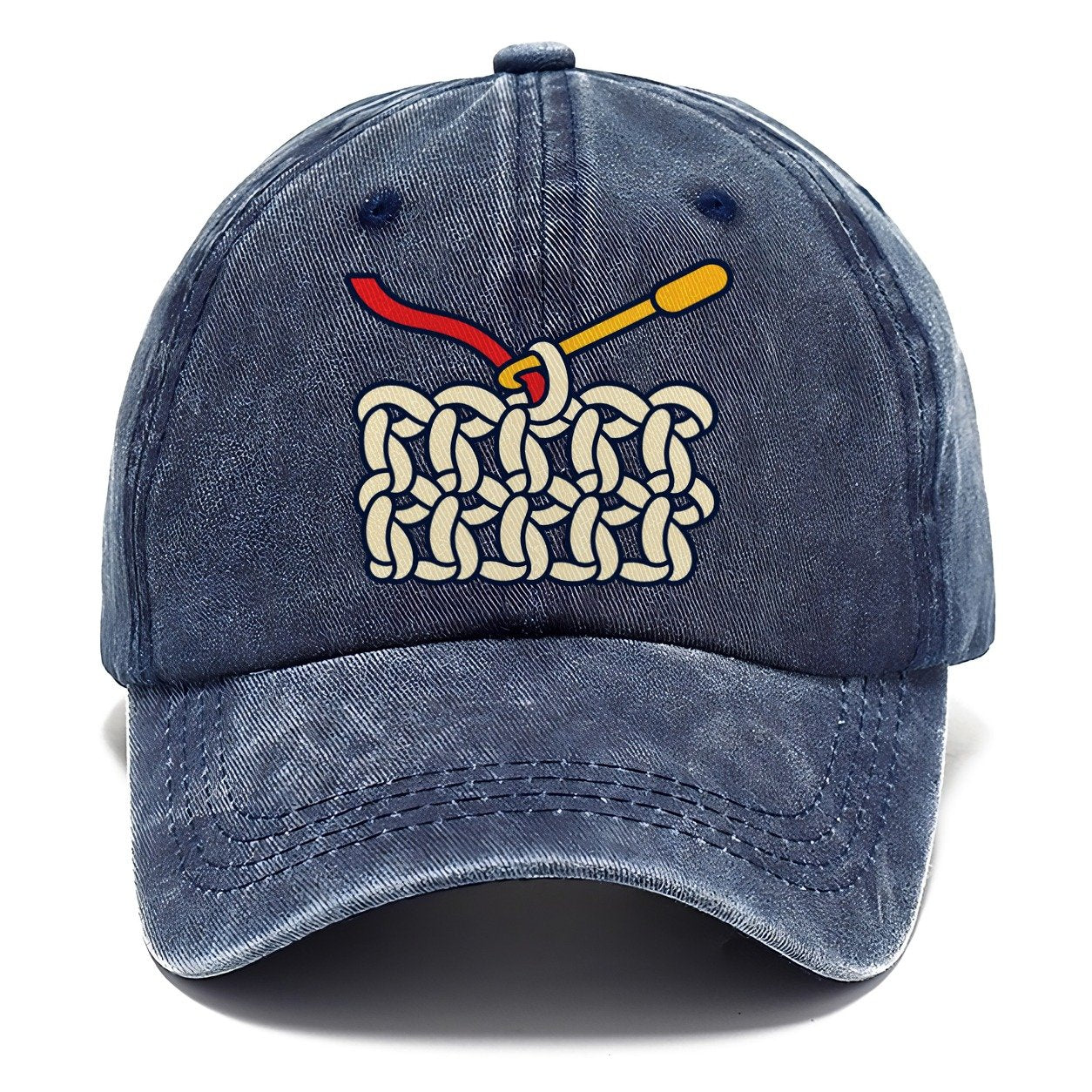 Hook And Yarn Diagram Yarn Crafts Classic Cap – Twilight Navy