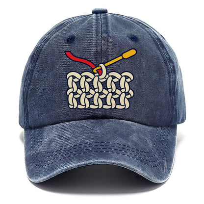 Hook And Yarn Diagram Yarn Crafts Classic Cap – Twilight Navy