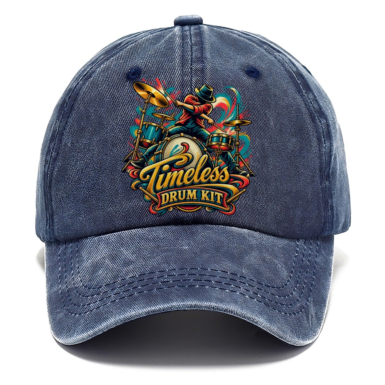 Timeless Drum Kit Music Instruments Classic Cap – Twilight Navy