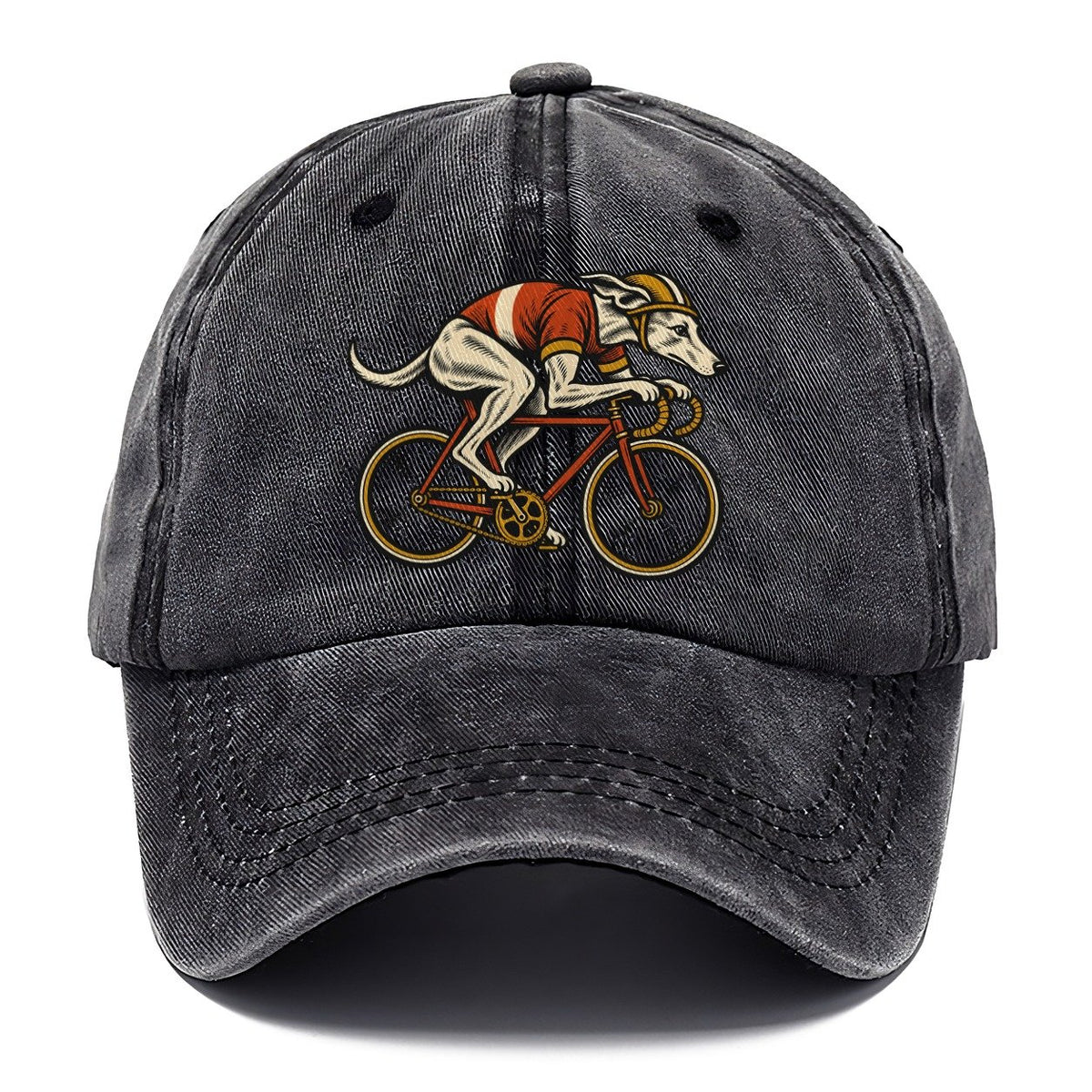 Whippet Track Cyclist Sundown Familiars Classic Cap – Graphite