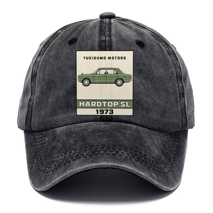 Yukigumo Hardtop Showa Speed Plates Classic Cap – Graphite