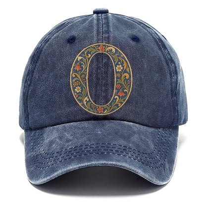 Wildflower O Monogram Classic Cap – Twilight Navy