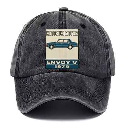 Kotobuki Envoy Showa Speed Plates Classic Cap – Graphite