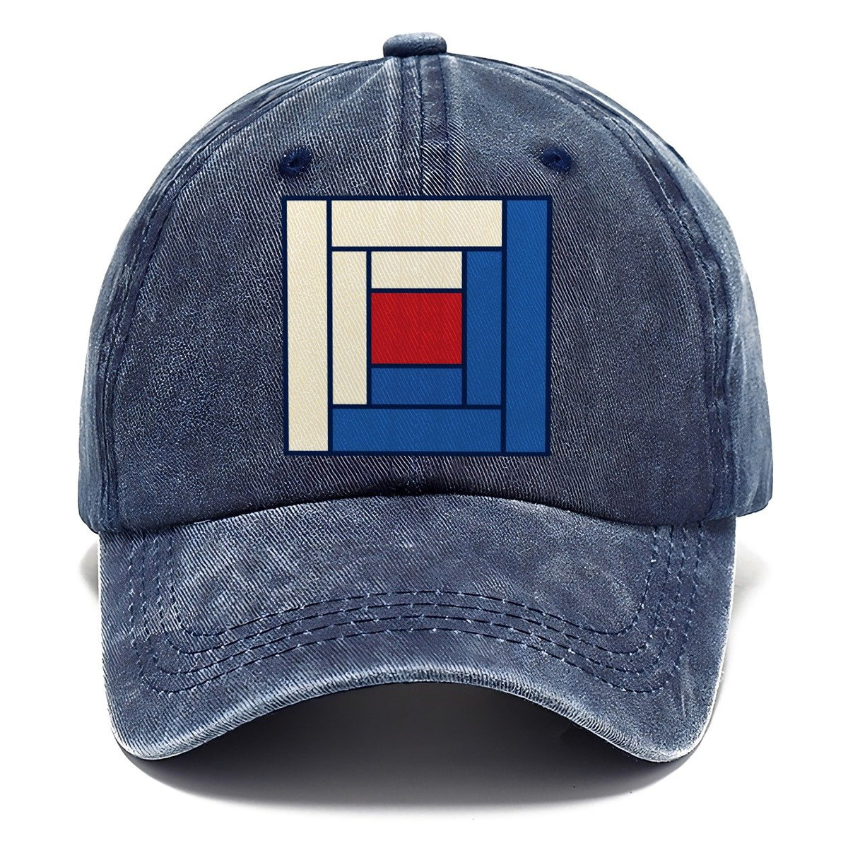 Log Cabin Block Study Sewing And Quilting Classic Cap – Twilight Navy