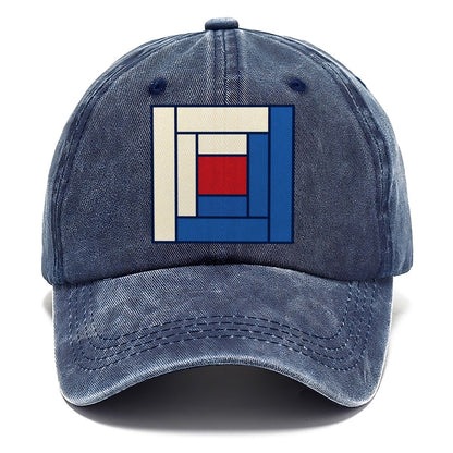Log Cabin Block Study Sewing And Quilting Classic Cap – Twilight Navy