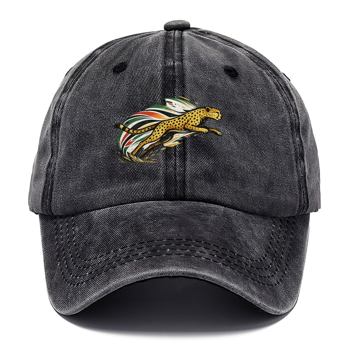 Running Cheetah Speed Streaks Classic Cap – Graphite