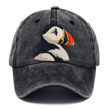 Puffin Portrait Classic Cap – Graphite