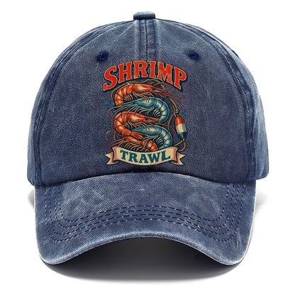 Shrimp Trawl Stack Fishing Club Classic Cap – Twilight Navy