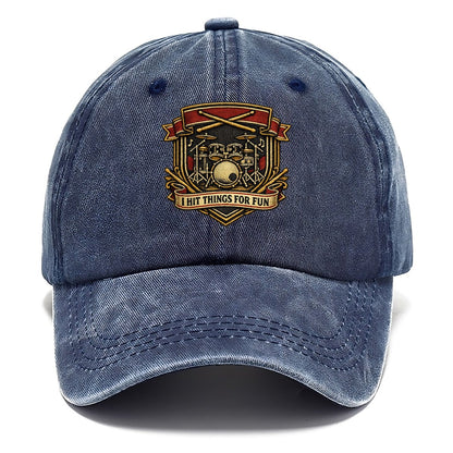 Drummer Humor Classic Cap – Twilight Navy