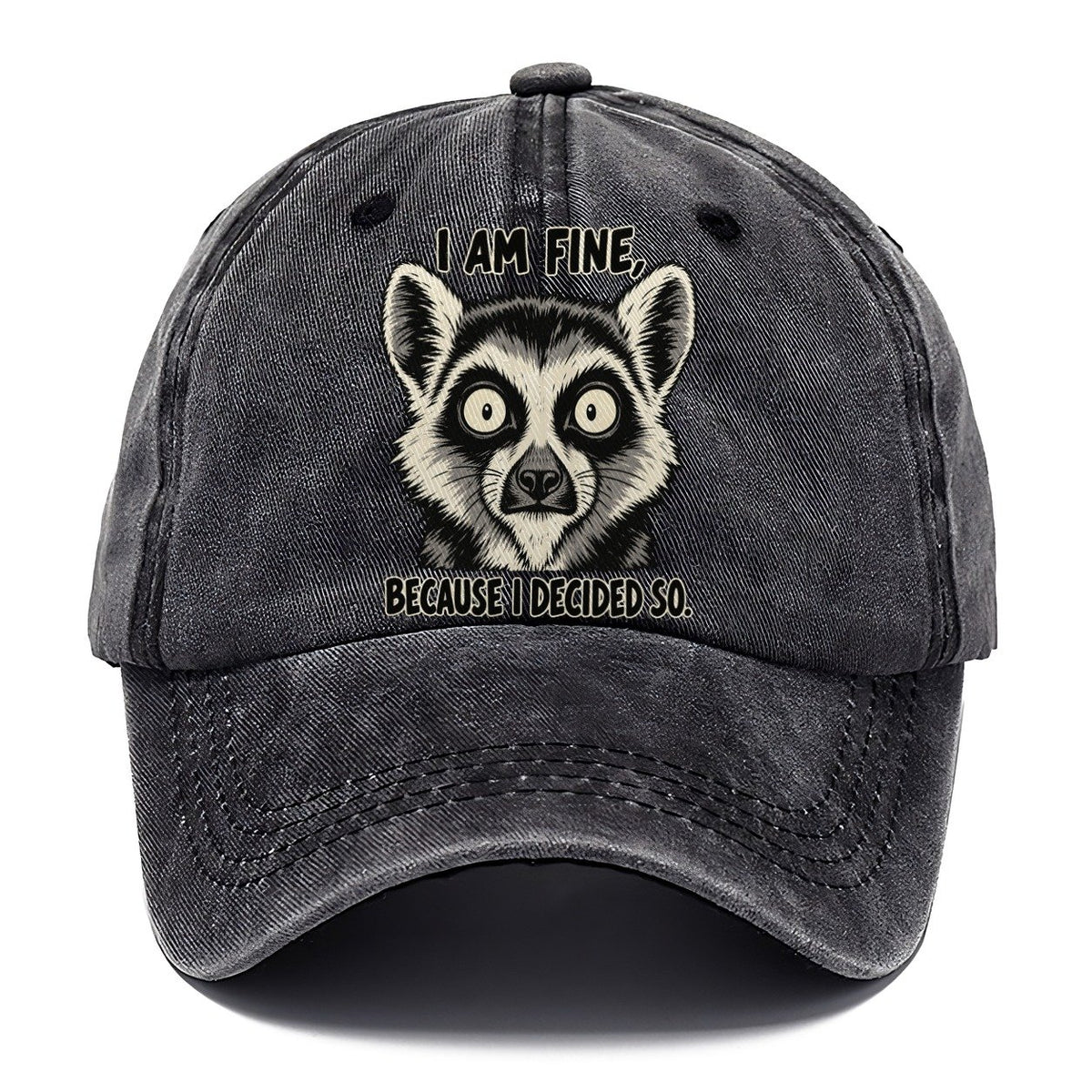 I Am Fine Feral Logic Classic Cap – Graphite