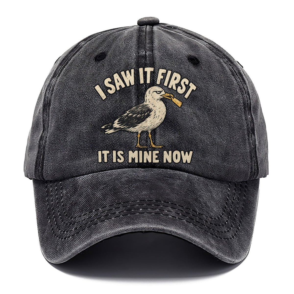 Seagull Saw It First No Worm Club Classic Cap – Graphite