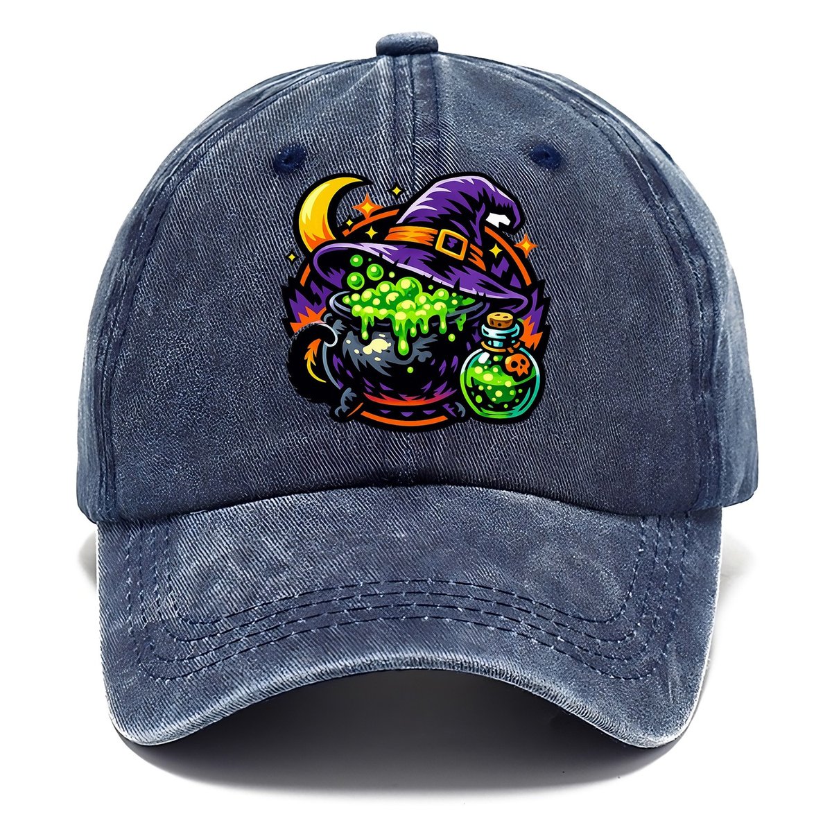 Neon Cauldron Brew Classic Cap – Twilight Navy