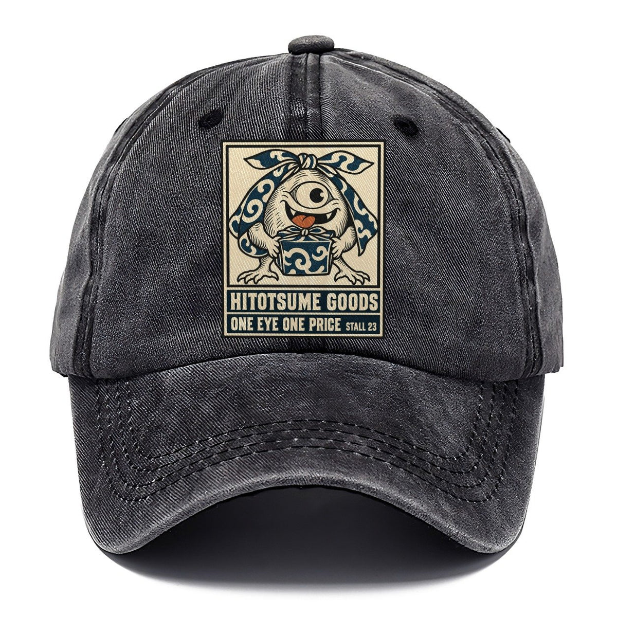 Hitotsume Goods Yokai Night Market Classic Cap – Graphite