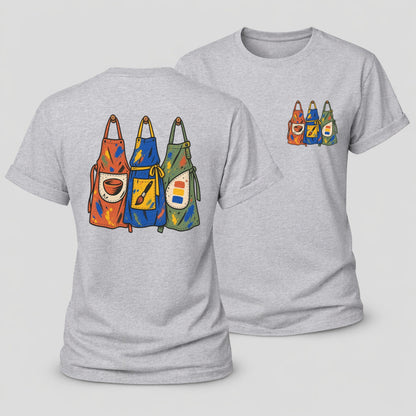 Class Apron Row Clay Color Makers Women's Cotton T-Shirt – Sport Grey