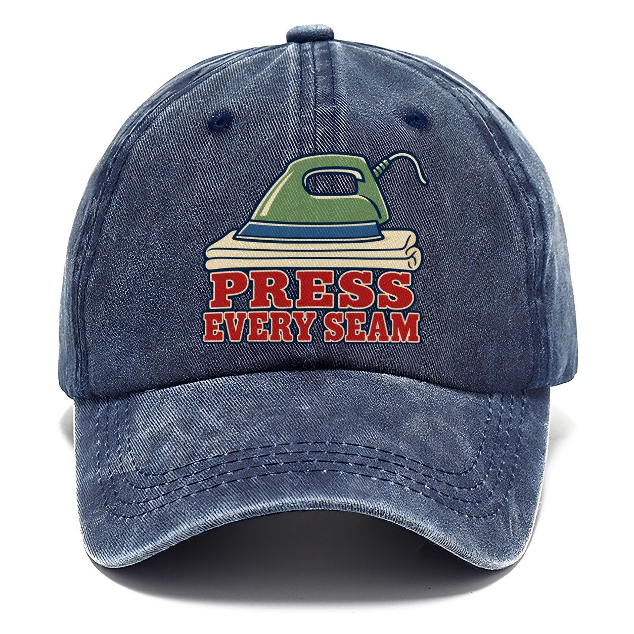 Press Every Seam Sewing And Quilting Classic Cap – Twilight Navy