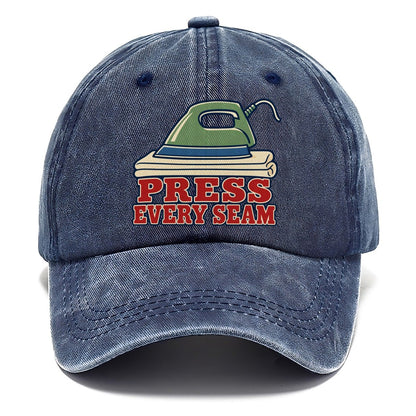 Press Every Seam Sewing And Quilting Classic Cap – Twilight Navy