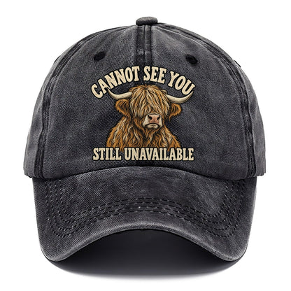 Highland Cow Unavailable Everyday Originals Classic Cap – Graphite