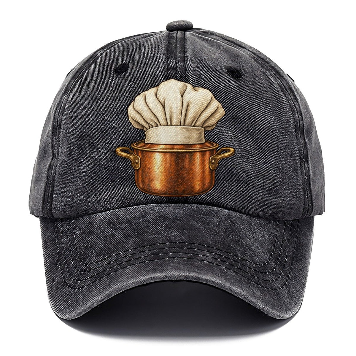 Chef Hat Stock Pot Fan Favorites Classic Cap – Graphite