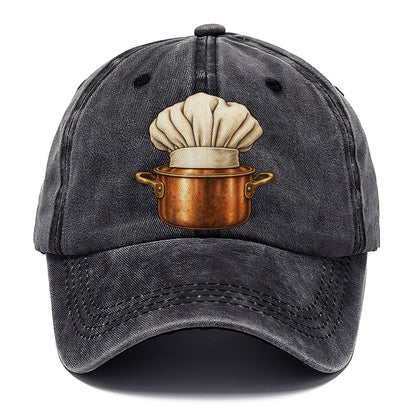 Chef Hat Stock Pot Fan Favorites Classic Cap – Graphite