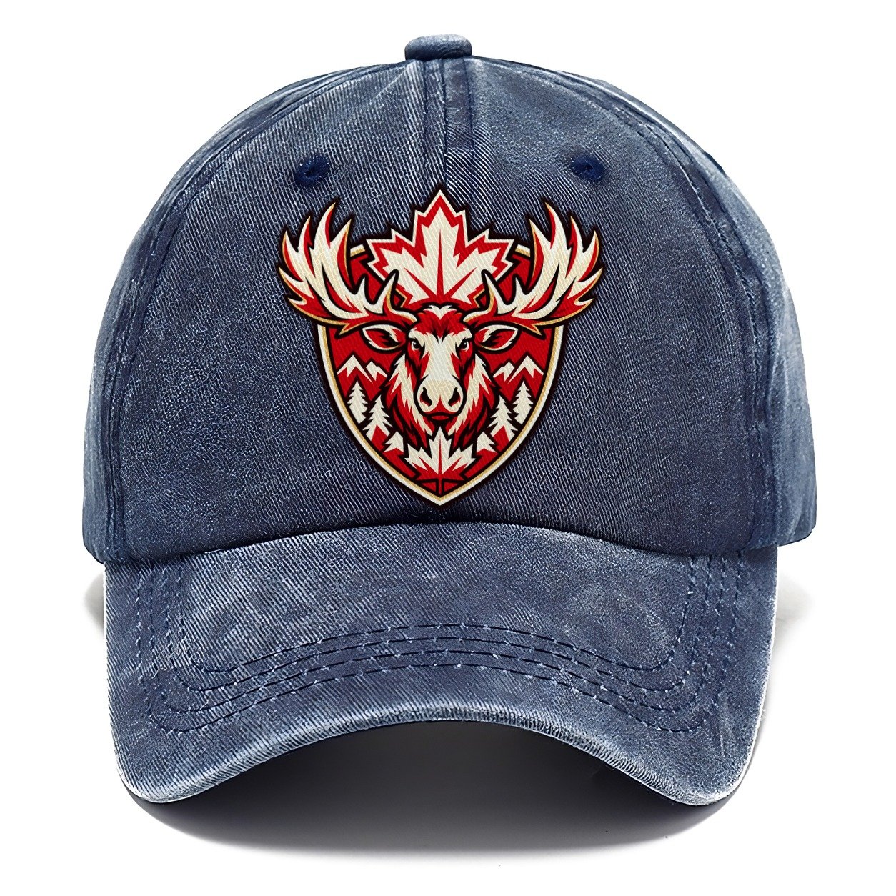 Canada Minimal Emblem Country Logos Classic Cap – Twilight Navy