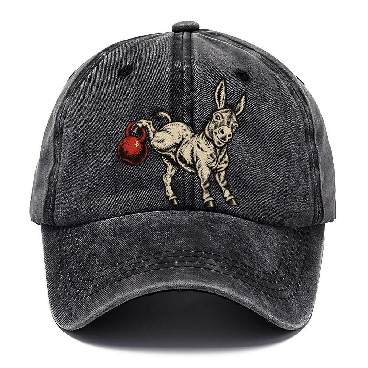 Donkey Kickbacks Animal Lifters Classic Cap – Graphite