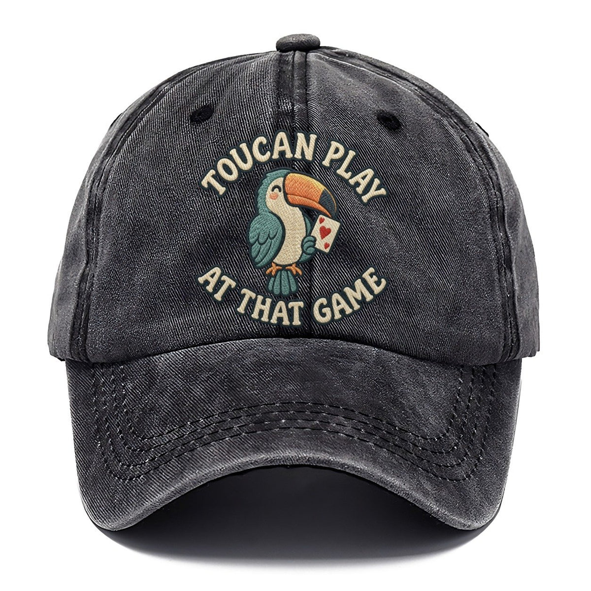 Toucan Animal Puns Classic Cap – Graphite