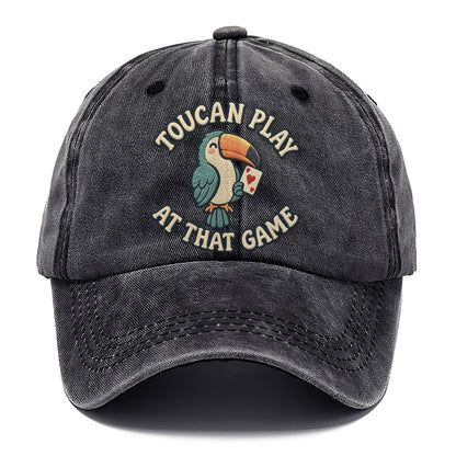 Toucan Animal Puns Classic Cap – Graphite