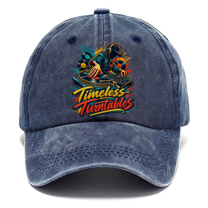 Timeless Turntables Music Instruments Classic Cap – Twilight Navy